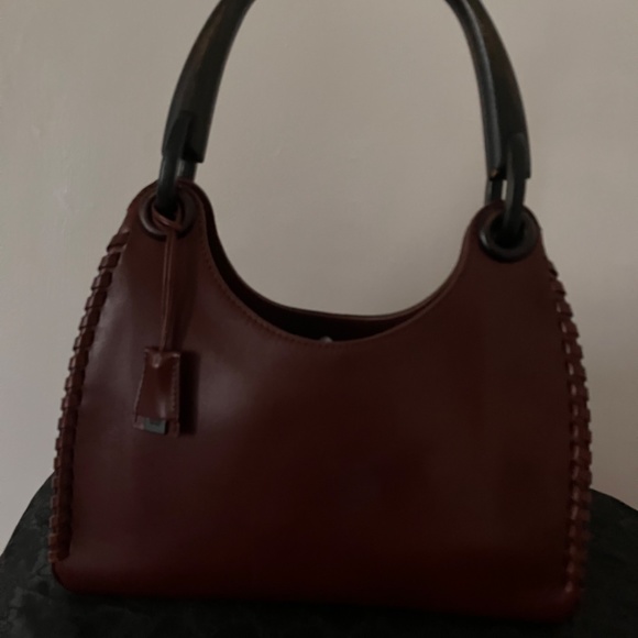 Gucci burgundy whipstitch hobo - Picture 2 of 7